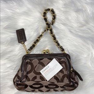 Vintage Brown Coach Purse